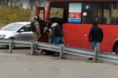 Рязанцы сообщили о задержании водителя маршрутки в посёлке Строитель